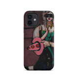Carnaval Masker - Max Beckmann Iphone Hoesje, 12 / Mat, Mobiele Telefoonhoesjes, Toby Leon