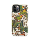 Carolina Parrots - John James Audubon Phone Case, Iphone 11 Pro / Matte, Mobile Cases, Toby Leon