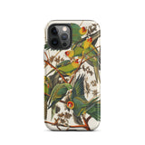 Carolina Parrots - John James Audubon Phone Case, Iphone 12 Pro / Matte, Mobile Cases, Toby Leon