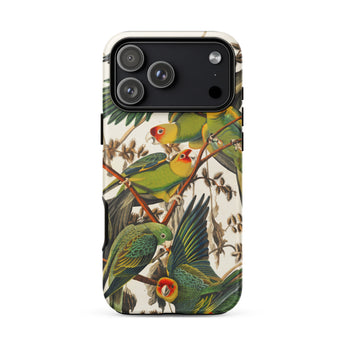 Carolina Parrots - John James Audubon Phone Case, Iphone 17 Pro Max / Matte, Mobile Cases, Toby Leon