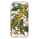 Carolina Parrots - John James Audubon Phone Case, Iphone 8 / Matte, Mobile Cases, Toby Leon