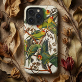 Carolina Parrots - John James Audubon Phone Case, Mobile Cases, Toby Leon