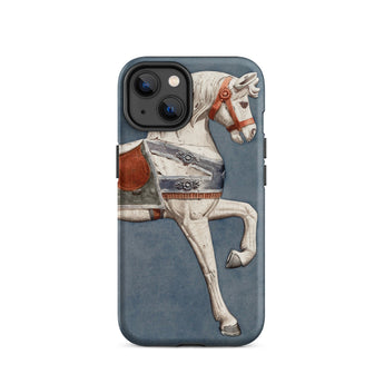 Carousel Horse - Custodia per iPhone ad acquerello di Henry Murphy, 14 / Opaco, Custodie per telefoni cellulari, Toby Leon