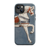 Carousel Horse - Custodia per iPhone ad acquerello di Henry Murphy, 14 Plus / Opaco, Custodie per telefoni cellulari, Toby Leon