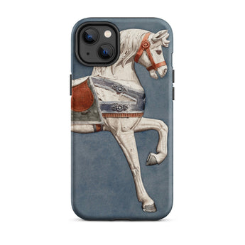 Carousel Horse - Custodia per iPhone ad acquerello di Henry Murphy, 14 Plus / Opaco, Custodie per telefoni cellulari, Toby Leon