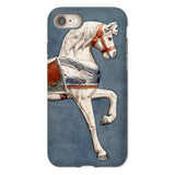 Cavallo da giostra - Custodia Iphone acquerello di Henry Murphy, 8 / opaca, Custodie per telefoni cellulari, Toby Leon