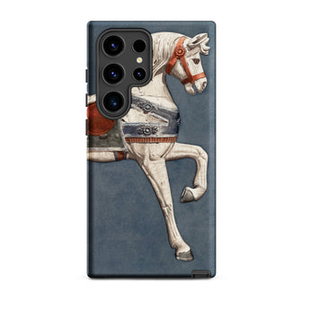 Carousel Horse - Henry Murphy Watercolor Phone Case, Samsung Galaxy S24 Ultra / Matte, Mobile Cases, Toby Leon