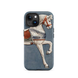Carousel Horse - Henry Murphy Watercolor Phone Case Iphone 15 / Matte Murphy’s, Transforms, Pocket-sized Masterpiece, a Fleeting Old-world