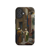 Carpet Seller of Cairo - Jean-leon Gerome Phone Case, Iphone 16 / Matte, Mobile Cases, Toby Leon
