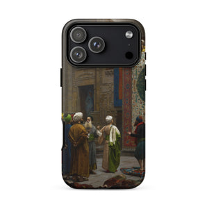 Carpet Seller of Cairo - Jean-leon Gerome iPhone-Hülle, 17 Pro Max / Matt, Handyhüllen, Toby Leon