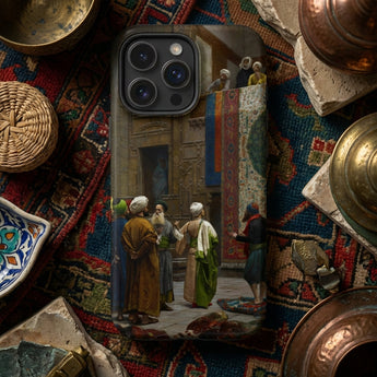 Carpet Seller of Cairo - Jean-leon Gerome Phone Case, Mobile Cases, Toby Leon