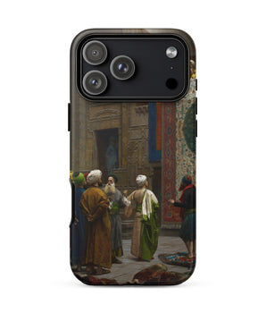 Iphone 17 Pro Max / Matte Carpet Seller of Cairo - Jean-leon Gerome Phone Case, Beneath Gérôme’s Brush