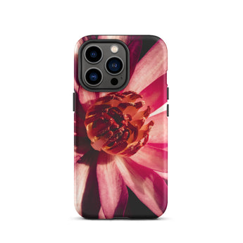 Casanova - Pink Lotus Iphone Case 13 Pro / Matte Floral-patterned Phone Case Pink Red Lotus, Vietnam’s Spiritual Landscape, Casanova’s