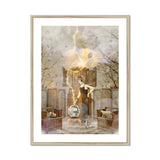 Cassandra the Mystic Marvel - Witch Legend Art Print, Framed Fantasy Artwork Witch Alchemist Magical Equipment Elements