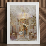Cassandra the Mystic Marvel - Witch Legend Art Print, Witch Legend Pulsing, Legend Art Print, Toby Leon