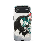 Kat met Tomatenplant - Hiroaki Takahashi iPhone-hoesje, 17 Air / Mat, Telefoonhoesjes, Toby Leon