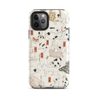 Cats - Utagawa Kuniyoshi Ukiyo-e Iphone Case, 11 Pro / Matte, Cat-patterned Phone Case