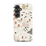 Cats - Utagawa Kuniyoshi Ukiyo-e Phone Case, Samsung Galaxy S25 Plus / Matte, Mobile Cases, Toby Leon