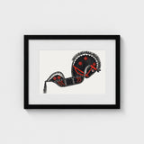 Ceremonieel Danspaard - Reijer Stolk Graphic Art Print / Canvas Stolk’s, Dutch Folk Traditions Prints