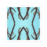 Chain Reaction - Trippy Succulent Art Print / Canvas, Trippy Cactus Succulent, Psychedelic Desert Oasis, Mesmerizing World