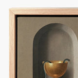 Chalice of Saint John the Evangelist - Hans Memling Art Print / Canvas Golden Cup Two Dark Serpents Coiled Rim Set Memling’s, Prints