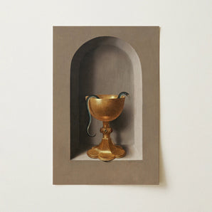 Chalice of Saint John the Evangelist - Hans Memling Art Print / Canvas, 12x18’’ / 31x46cm / Unframed / no Border, Posters Prints & Visual