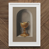 Chalice of Saint John the Evangelist - Hans Memling Art Print / Canvas, Hans Memling’s Chalice, Hans Memling Art, Memling’s Chalice