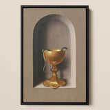 Chalice of Saint John the Evangelist - Hans Memling Art Print / Canvas, Hans Memling’s Chalice, Hans Memling Art, Memling’s Chalice