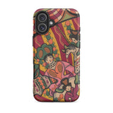 Chauve Souris - Ralph Barton Phone Case Iphone 16 Plus / Matte Vibrant Illustrated Phone Case Stylized Figures Carnival Carousel Ralph
