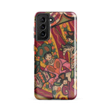 Chauve Souris - Ralph Barton Phone Case Samsung Galaxy S21 Fe / Gloss Vibrant Illustrated Phone Case Stylized Figures Carousel Bold Ralph