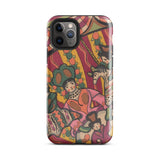 Chauve Souris - Ralph Barton Phone Case Iphone 11 Pro / Gloss Vibrant Illustrated Phone Case Stylized Figures Circus-themed Design Ralph