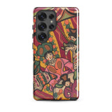 Chauve Souris - Ralph Barton Phone Case Samsung Galaxy S25 Ultra / Gloss Vibrant Illustrated Phone Case Stylized Figures Carnival-like