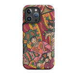 Chauve Souris - Ralph Barton Phone Case Iphone 16 Pro Max / Matte Vibrant Illustrated Phone Case Stylized Figures Carnival-like Scene Ralph