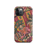 Chauve Souris - Ralph Barton Phone Case Iphone 12 Pro / Matte Vibrant Illustrated Phone Case Whimsical Carousel Scene Stylized Ralph Barton