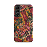 Chauve Souris - Ralph Barton Phone Case Samsung Galaxy S22 Plus / Matte Vibrant Illustrated Phone Case Whimsical Characters Carousel Scene