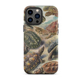 Chelonia Turtles - Ernst Haeckel Custodia Iphone, 13 Pro Max / Opaca, Custodie per Telefono Cellulare, Toby Leon