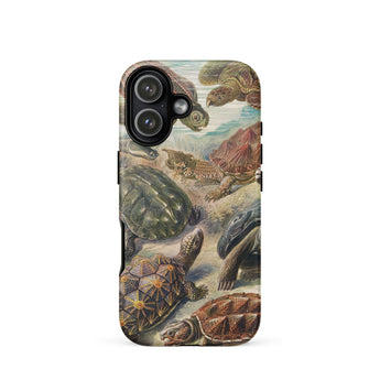 Chelonia Turtles - Ernst Haeckel Phone Case Iphone 17 / Matte Iphone 13 Pro Max Case Sea Turtle Design Chelonia Turtles, Haeckel Case,