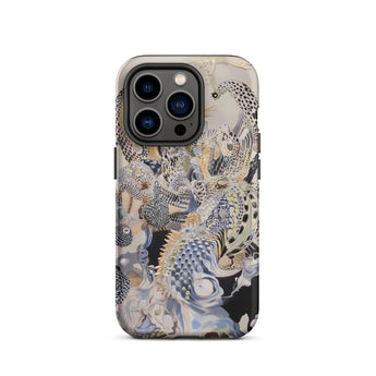 Chimera - Surreale außerirdische Meereskreaturen iPhone-Hülle, 14 Pro / Matt, Handyhüllen, Toby Leon