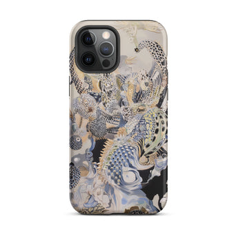Chimera - Surreal Alien Sea Creatures Phone Case Iphone 12 Pro Max / Matte Intricate Patterned Phone Case Surreal Alien Sea, Sea Creatures,