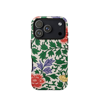 Chinese Aesthetic Botanical Pattern - Owen Jones Phone Case, Iphone 17 Pro / Matte, Mobile Cases, Toby Leon