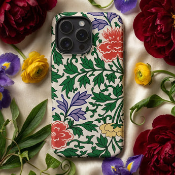 Chinese Aesthetic Botanical Pattern - Owen Jones Phone Case, Mobile Cases, Toby Leon