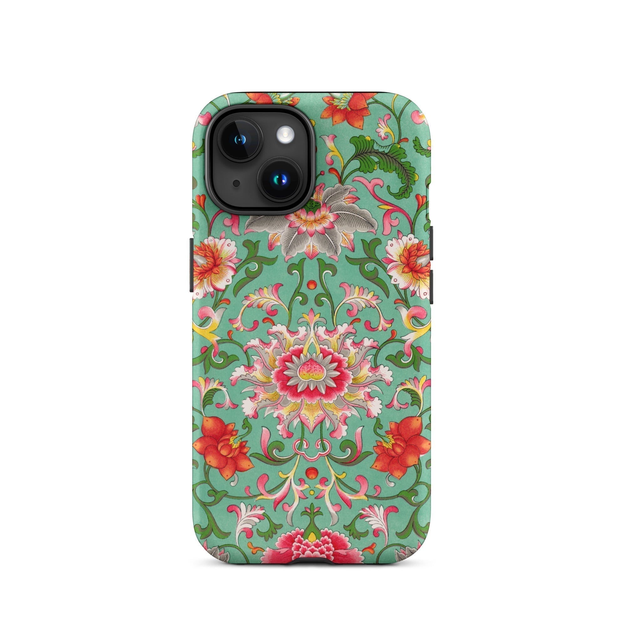 Chinese Florals - Owen Jones Chinoiserie Iphone Case, 15 / Matte, Floral Patterned Phone Case