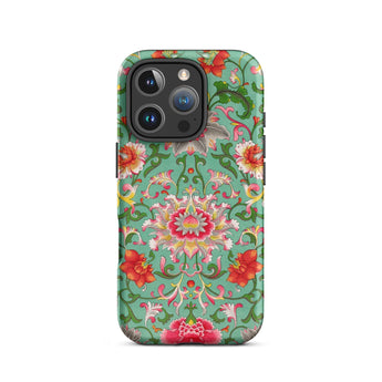 Florales chinos - funda para iPhone Chinoiserie de Owen Jones, 16 Pro / Mate, fundas para móvil, Toby Leon