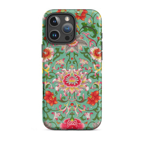 Chinese Florals - Owen Jones Chinoiserie Iphone Case, 16 Pro Max / Matte, Floral Patterned Phone Case