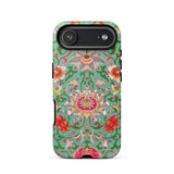 Chinese Florals - Owen Jones Chinoiserie Phone Case Iphone 17 Air / Matte Green Floral Phone Case Intricate Design Dual-layer Construction