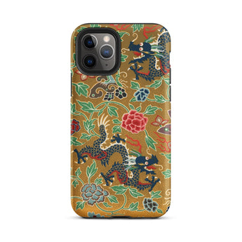 Chinese and Japanese Pattern - Auguste Racinet Phone Case Iphone 11 Pro / Matte Dragon-patterned Iphone Case Auguste Racinet, Japanese