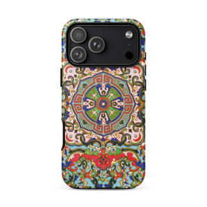 Chinese Mandala - Owen Jones Iphone Case 17 Pro Max / Matte Iphone 12 Pro Max Case Colorful Mandala Design Owen Jones Pattern, Madness