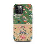 Chinoiserie Double Act - Auguste Racinet Phone Case, Iphone 12 Pro Max / Matte, Mobile Cases, Toby Leon