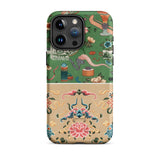 Chinoiserie Double Act - Auguste Racinet Phone Case, Iphone 15 Pro Max / Matte, Mobile Cases, Toby Leon