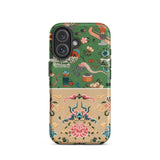 Chinoiserie Double Act - Auguste Racinet Phone Case, Iphone 16 / Matte, Mobile Cases, Toby Leon